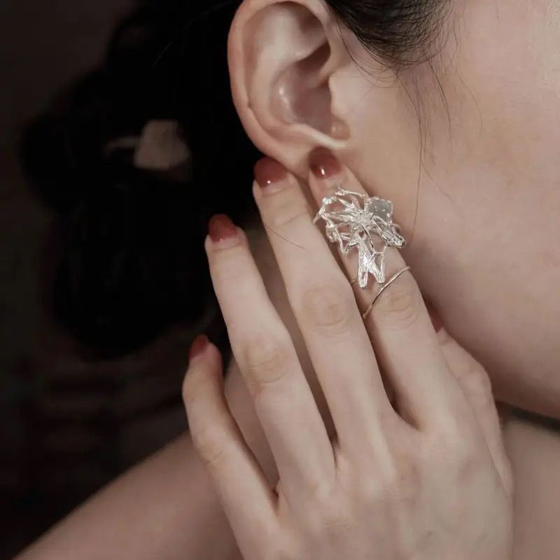 Spider Web Armour Ring