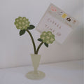 Hydrangea standing decor sculpture