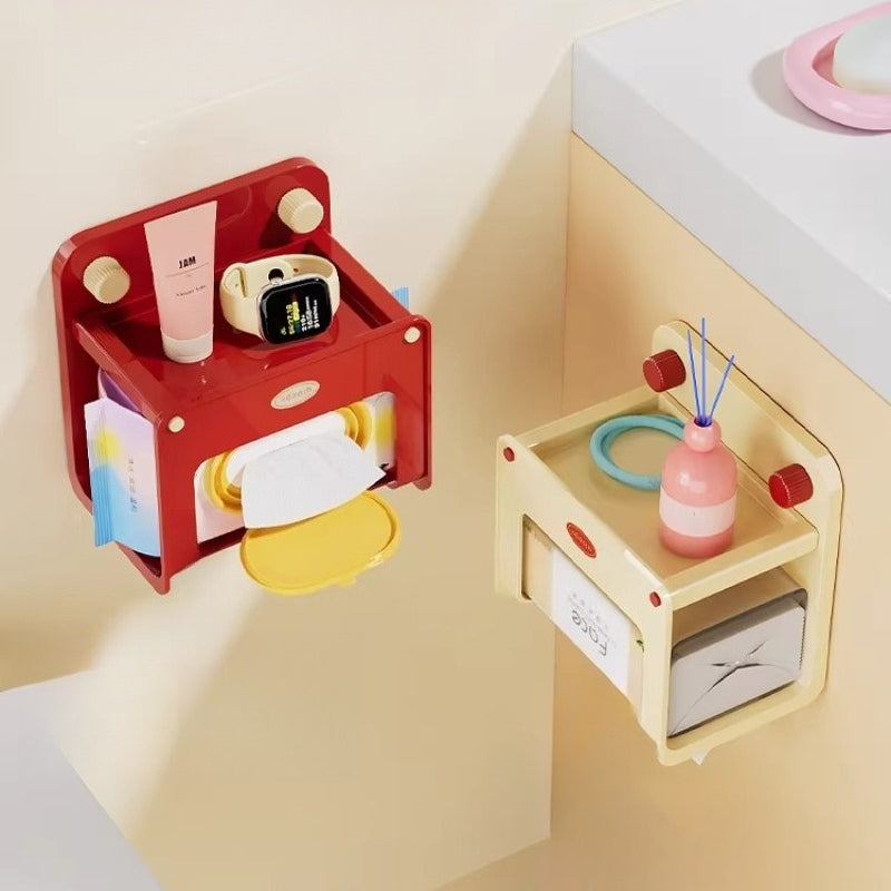 Wall Mounted Toilet Tissue Box