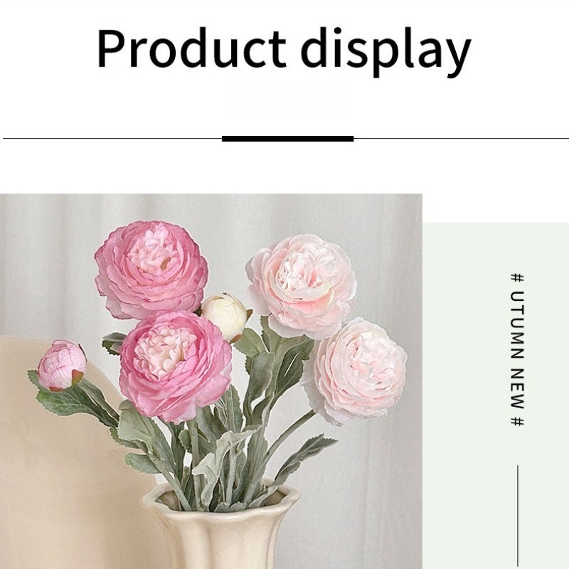 Faux Lotus Peony Stems - Modomu