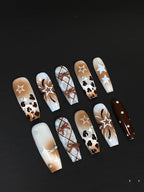 Semi handmade French manicure set - Modomu