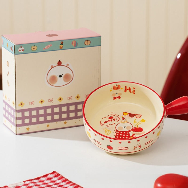 Handle Bowl For Everyday Noodles - Modomu