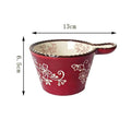 Beaded Handle Dessert Bowl