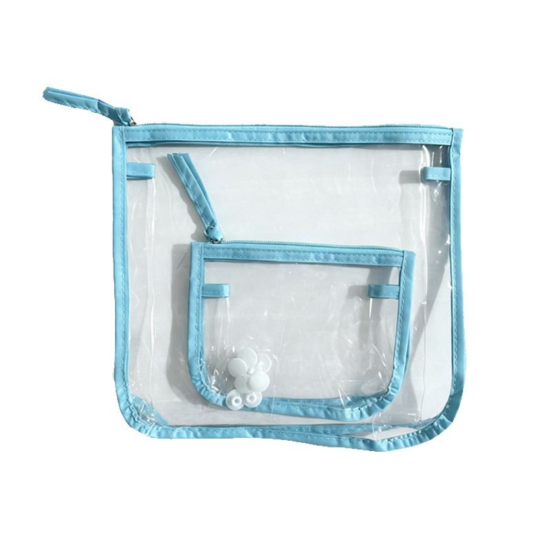 Clear Zip Pouch Duo