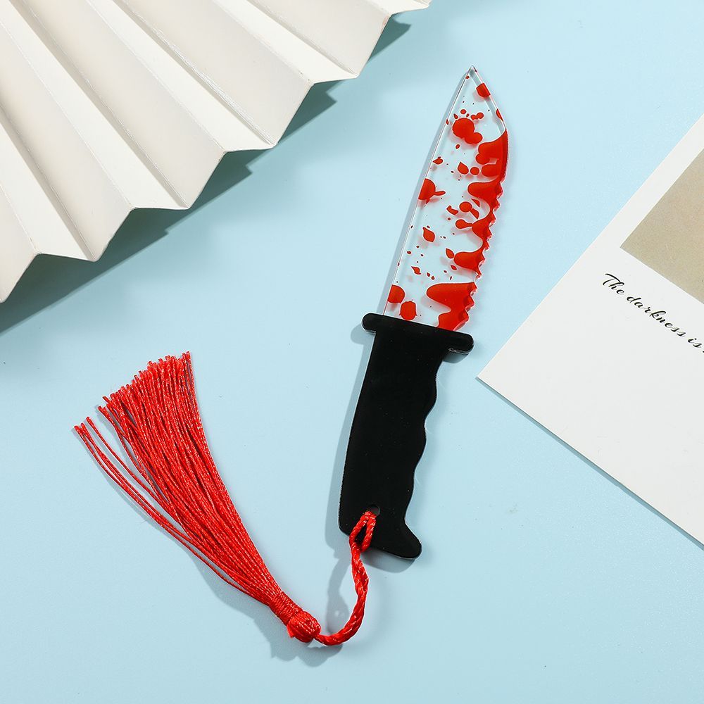 Splattered Blade Bookmark