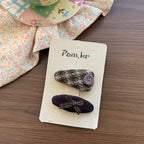 Plush Bow Fabric Hair Clip - Modomu