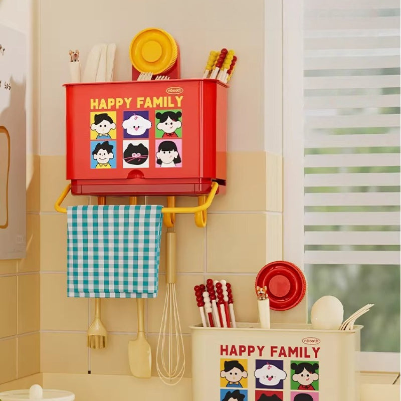 Wall Mounted Chopstick Organizer