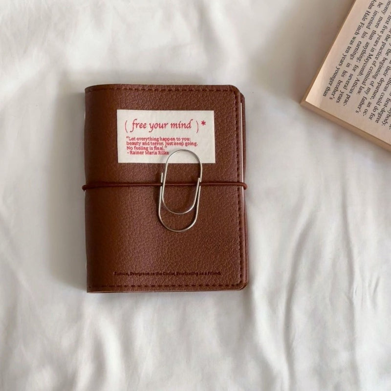 Handmade Leather Loose-Leaf Notebook - Modomu
