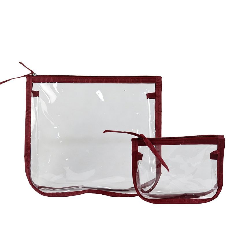 Clear Zip Pouch Duo