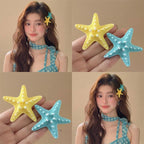 Textured Starfish Side Clip