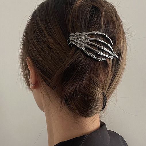 Skeletal Hand Bun Slide