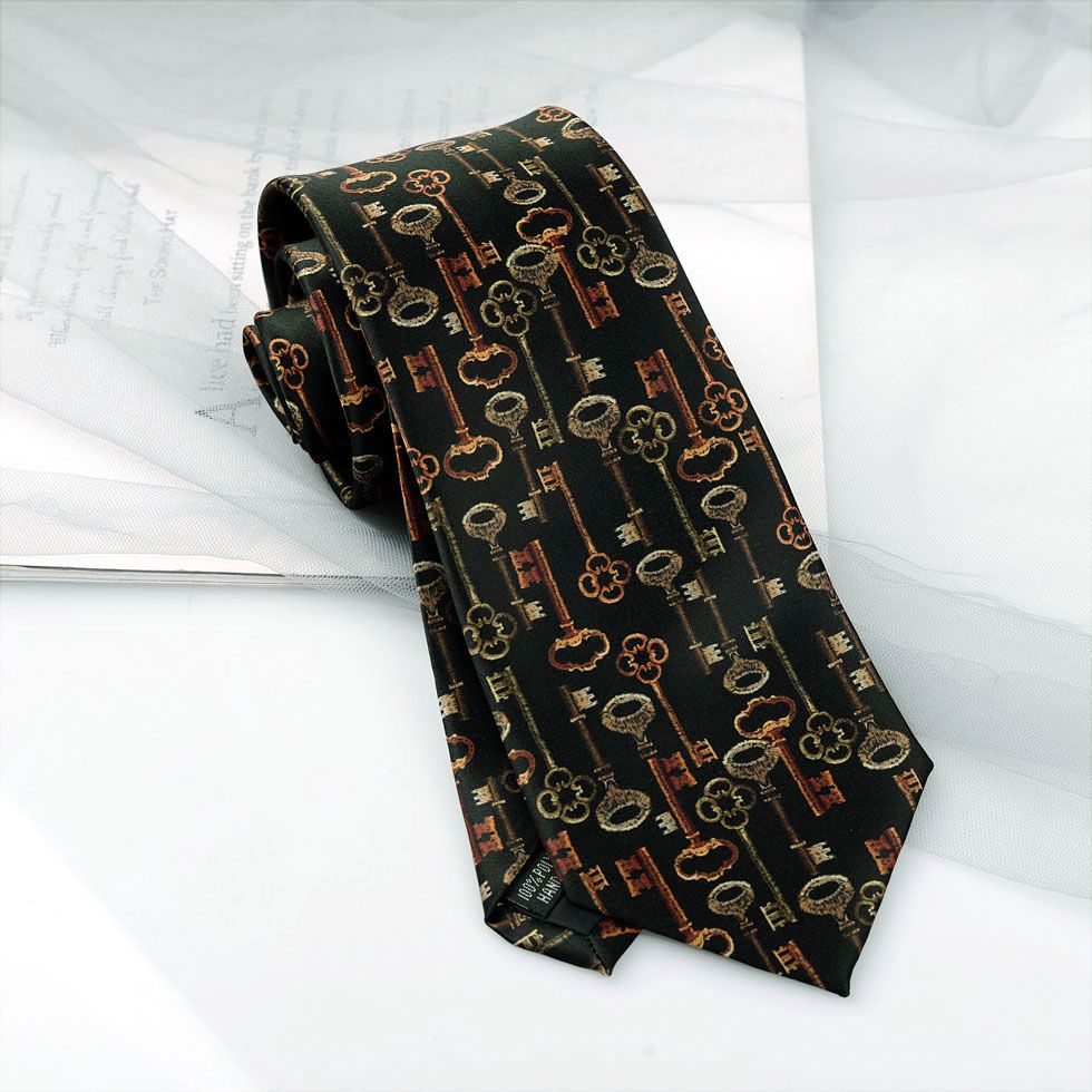 Handmade Retro Jacquard Tie - Modomu