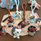 Cute Bear Pendant Keychain