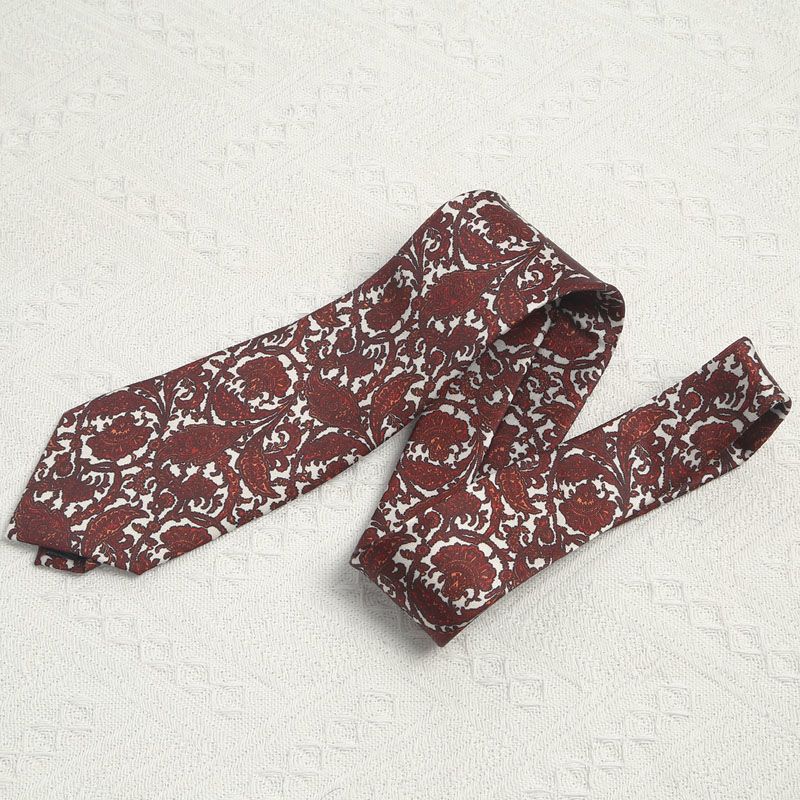 Retro Silk Look Mens Tie - Modomu