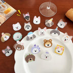 Cute Dog Acrylic Brooch - Modomu