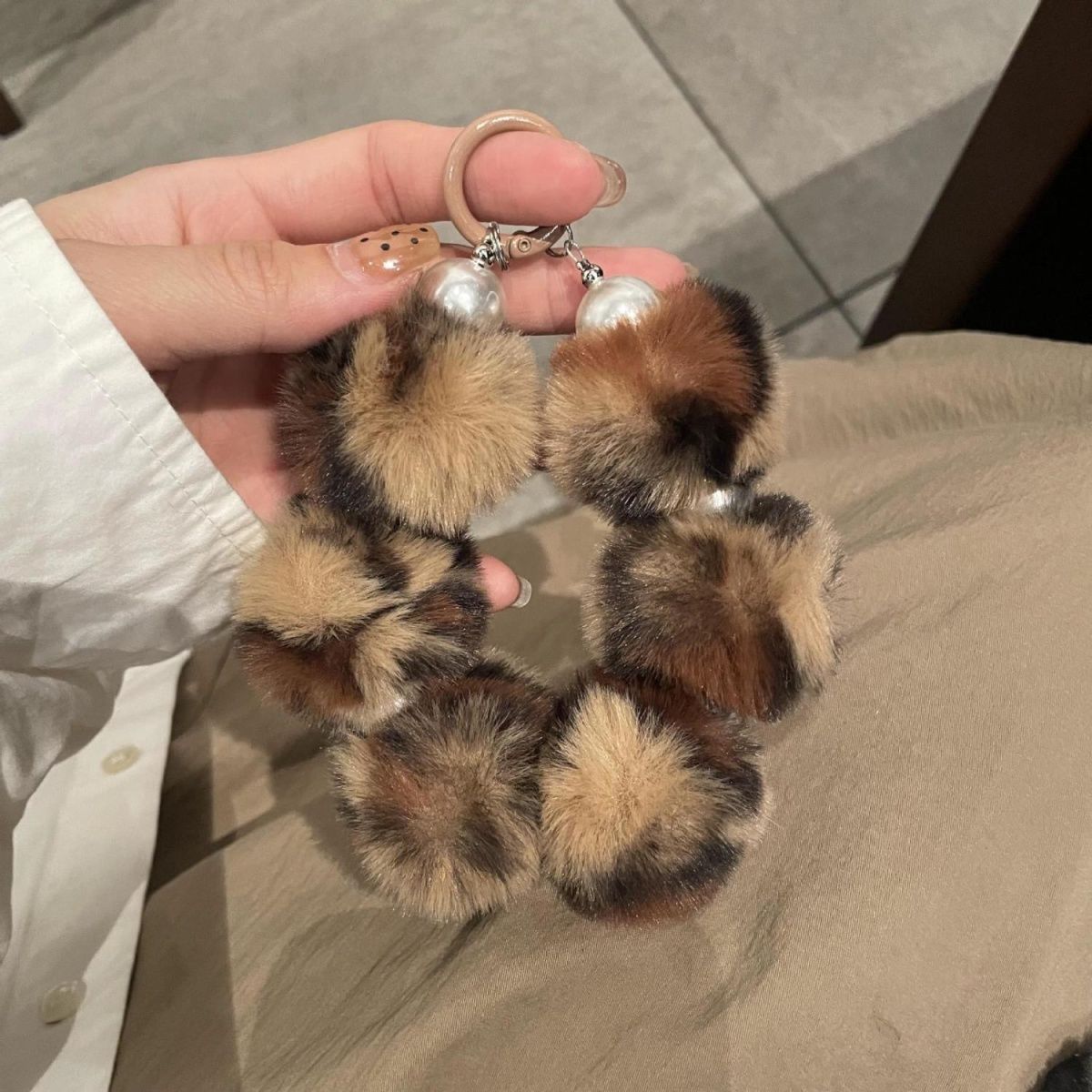 Leopard Phone Wrist Lanyard