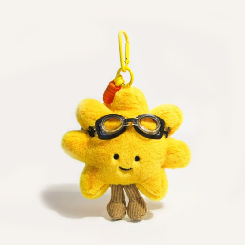 Sunflower Plush Bag Charm Keychain - Modomu