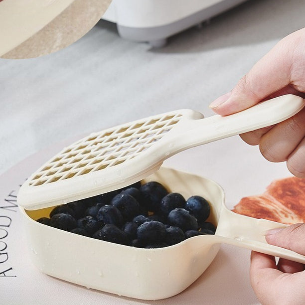 Handled Fruit Strainer Basket