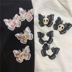 Skull Cherub Butterfly Slide