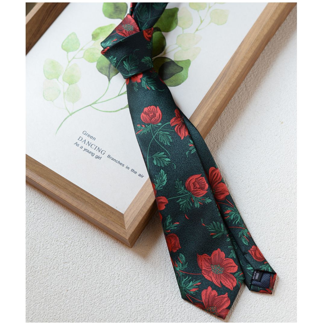 Retro Pattern Casual Tie - Modomu