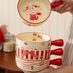 Handle Bowl For Everyday Noodles