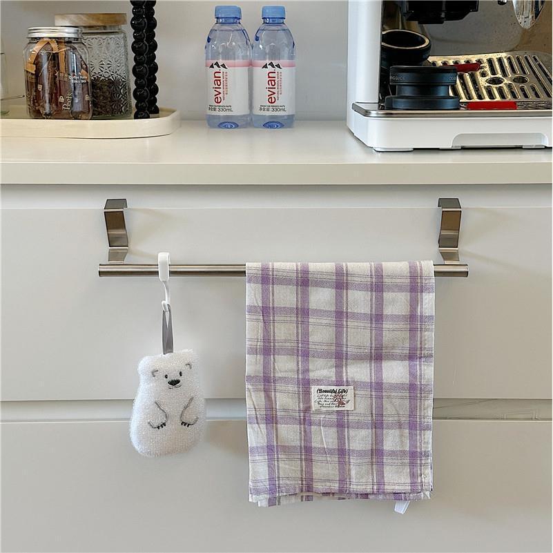 No-Drill Cabinet Towel Bar