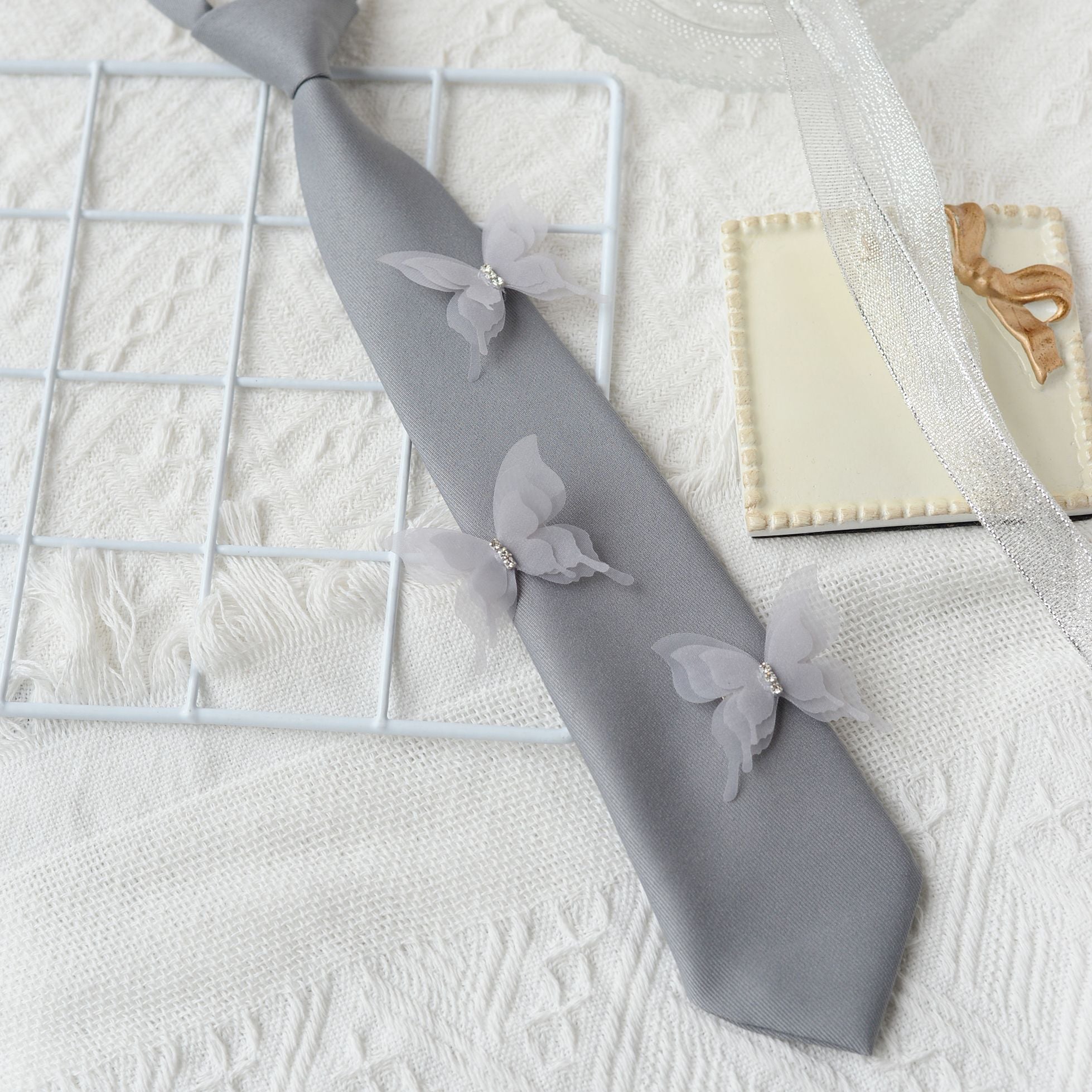 Butterfly Lace No Tie Collar - Modomu