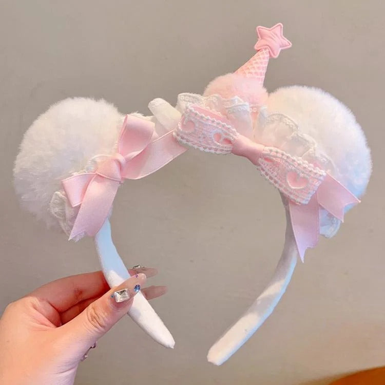 Cute Bear Plush Headband - Modomu