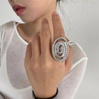 Retro Irregular Open Ring - Modomu