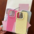 Sprinkled Hearts Pastel iPhone Case