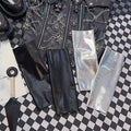 Metallic Arm Sleeve Gloves