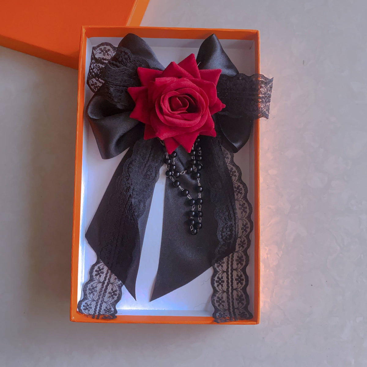Rose Veil Bonnet Fascinator