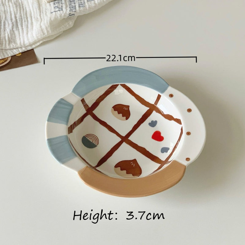 Cute Dessert Bowl With Handles - Modomu