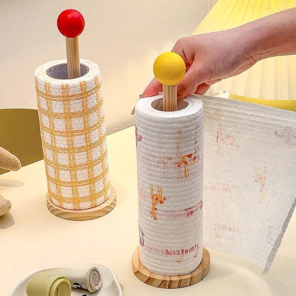 Ball-Top Kitchen Roll Holder