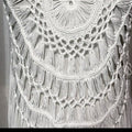 Handmade Knitted Long Tassel Curtain