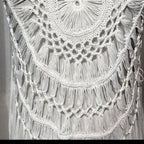 Handmade Knitted Long Tassel Curtain
