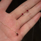 Water Drop Necklace Earrings Set - Modomu