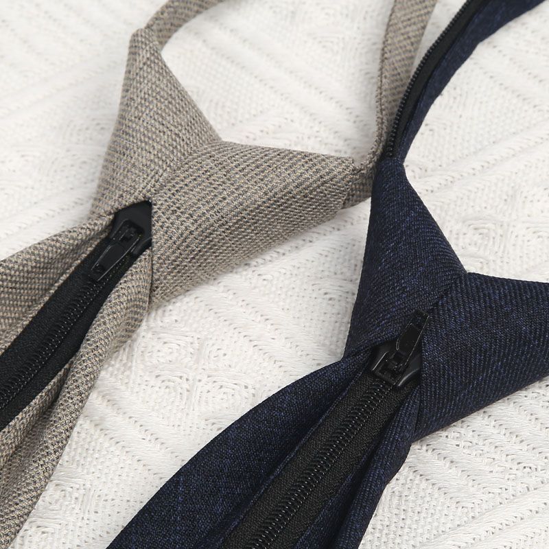 Unisex Cotton Linen Tie - Modomu