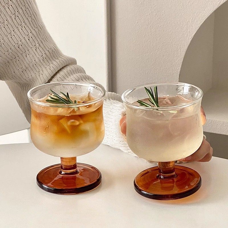 Retro glass coffee tumbler - Modomu