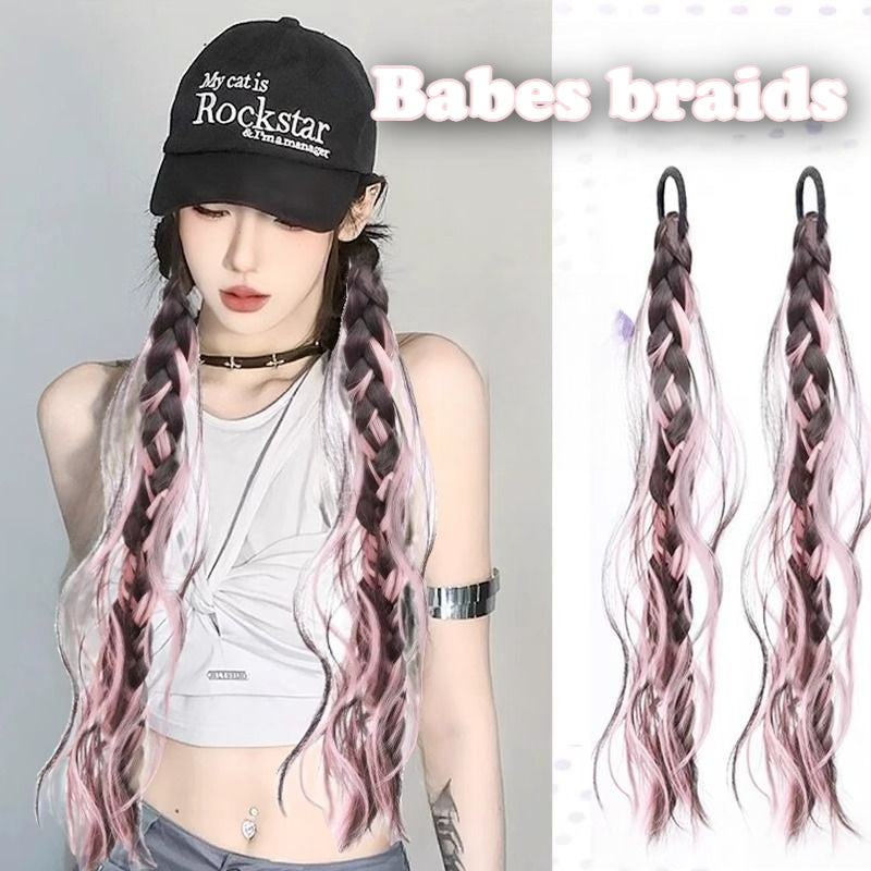 Y2K braided ponytail wig - Modomu