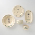 Deli Lettering Bone China Plate
