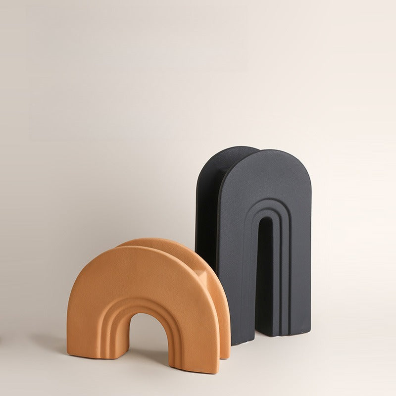 Geometric Arch Ceramic Vase - Modomu