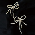 Pearl Bow Shoe Buckle Accessory - Modomu