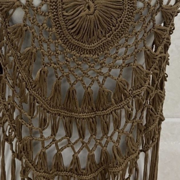 Handmade Knitted Long Tassel Curtain