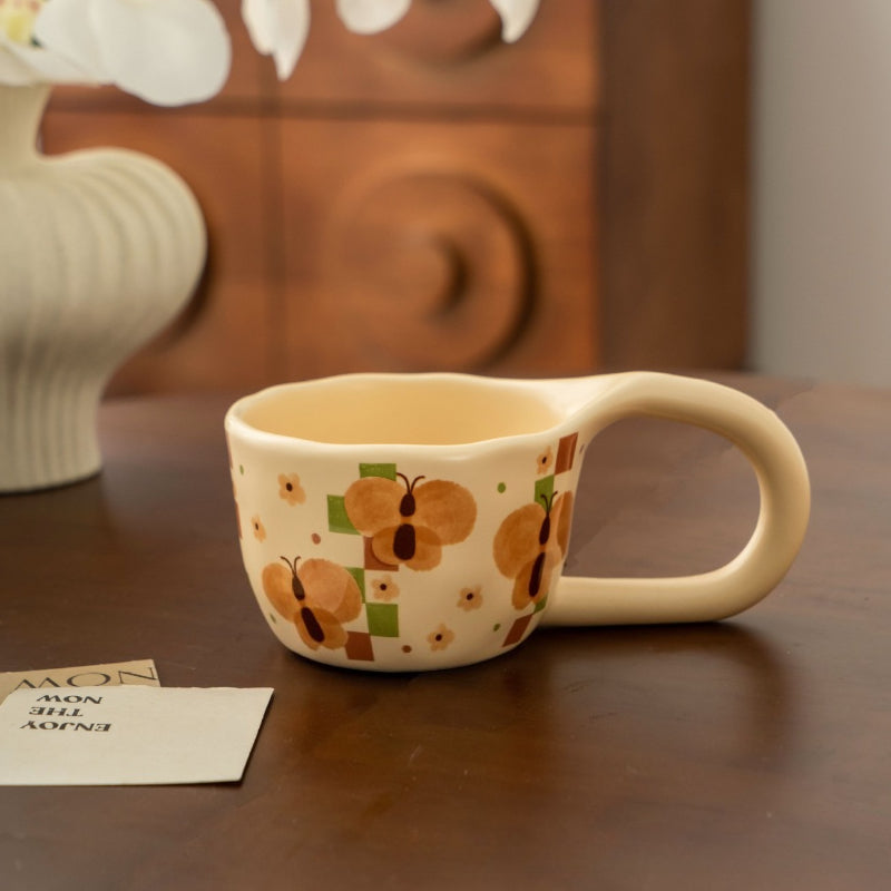 Pastoral Ceramic Lidded Mug - Modomu