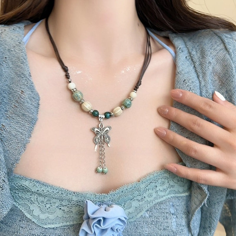 Beaded Necklace Dreamy Statement - Modomu