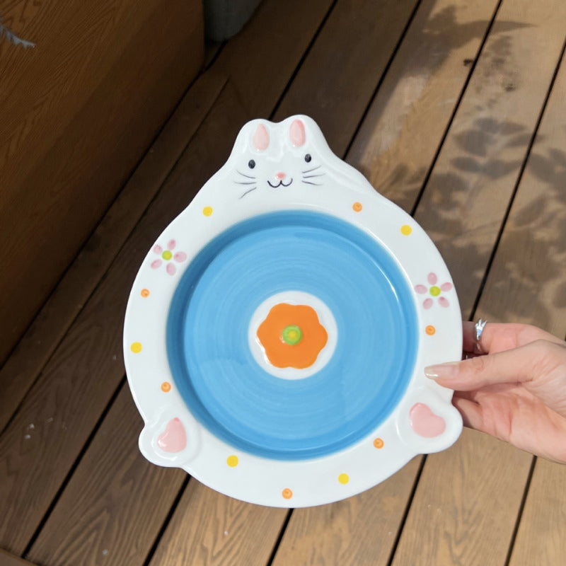 Cute Rabbit Ceramic Rice Bowl - Modomu