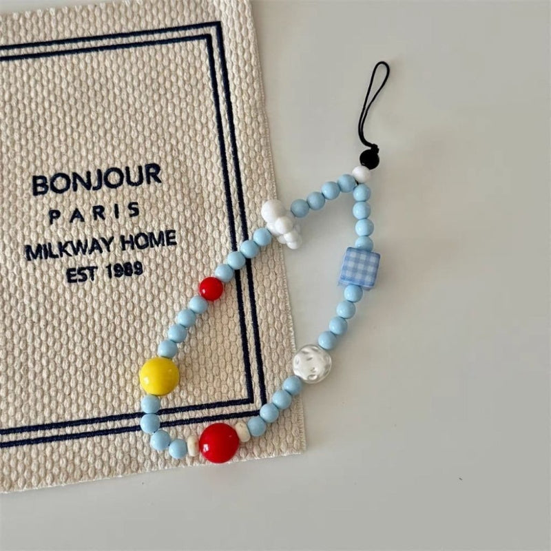Beaded Phone Lanyard Strap