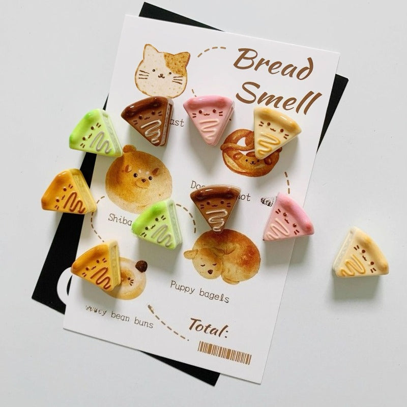 Mini Cat Cake Fridge Magnets