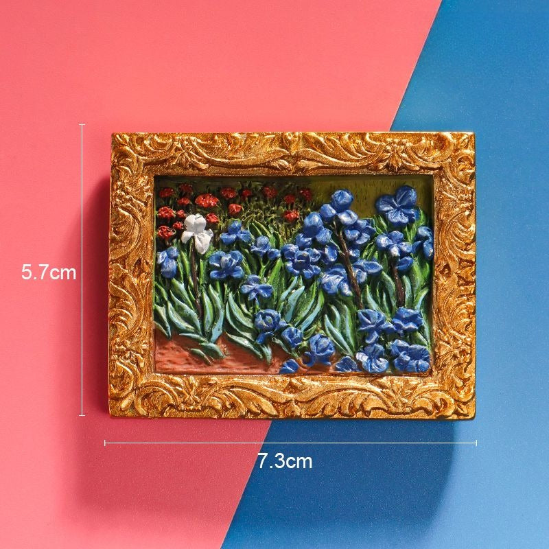 3D Famous Painting Fridge Magnets - Modomu